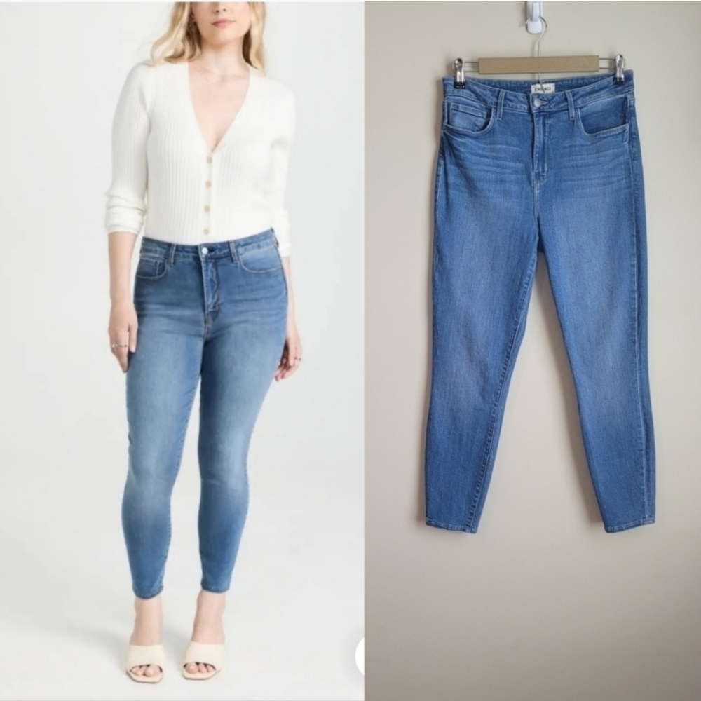 L'agence Margot High-Rise Skinny Ankle Jeans Size 30 inch Waist